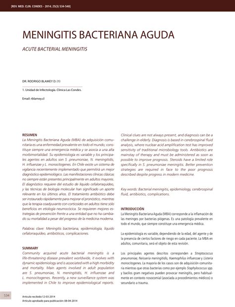 meningitis bacteriana pdf 2022